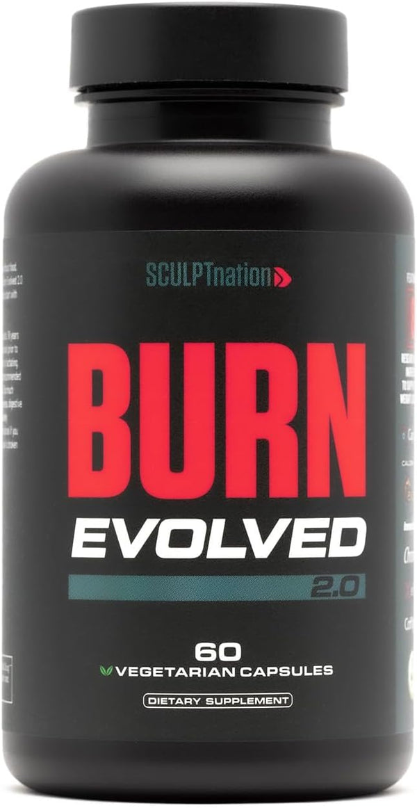 Sculpt Nation by V Shred Burn Thermogenic Fat Burner for Men & Women 60 Pills