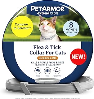 8 Month Flea & Tick Prevention Collar for Cat Vet-Recommended