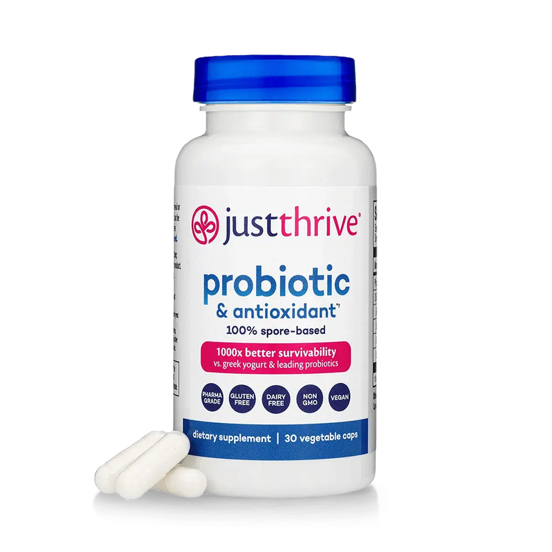 Just Thrive: Probiotic & Antioxidant 90 Veg Caps