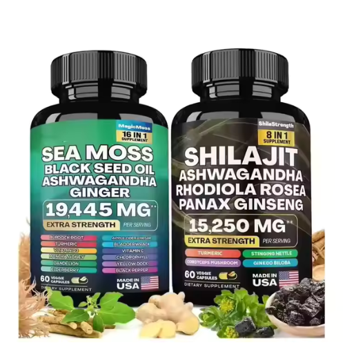 Sea Moss & Shilajit 60 Capsule of each