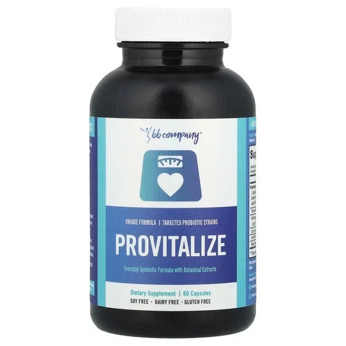 Better Body Co. Provitalize Best Natural Weight Management Probiotic - 60 Capsules