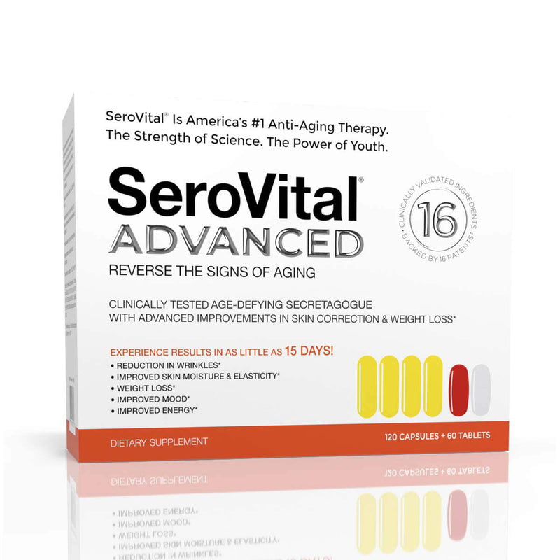 SeroVital Advanced 120 Caps Day Dietary Supplement