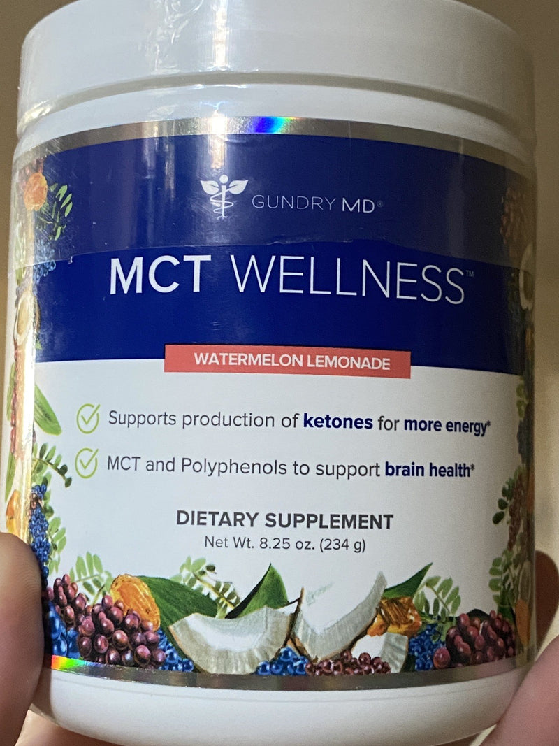 Gundry MD | MCT Wellness Powder - Watermelon Lemonade (8.25 oz)