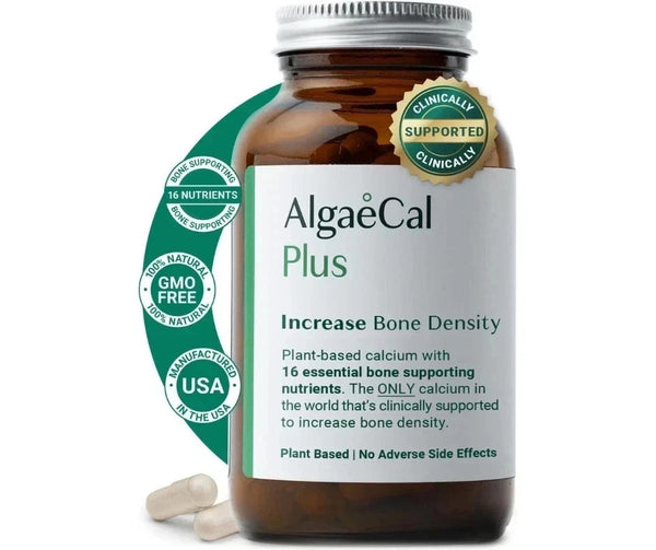 ALGAECAL Plus - Plant Based Calcium Supplement- Vitamin D3 (720 mg)