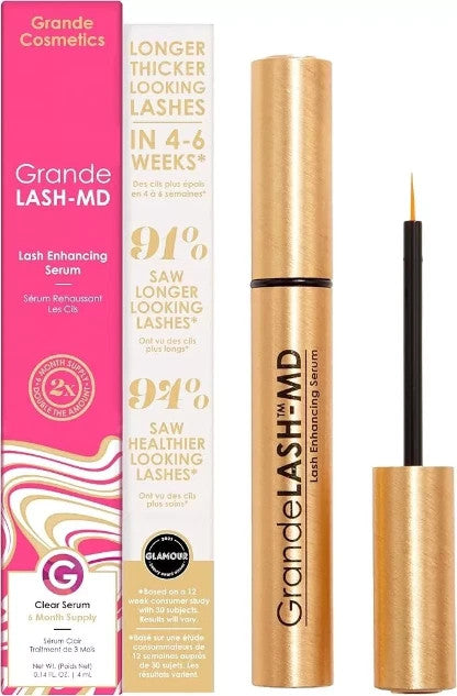Grande Cosmetics GrandeLASH-MD Lash Enhancing Serum -4ml for Longer, Lashes