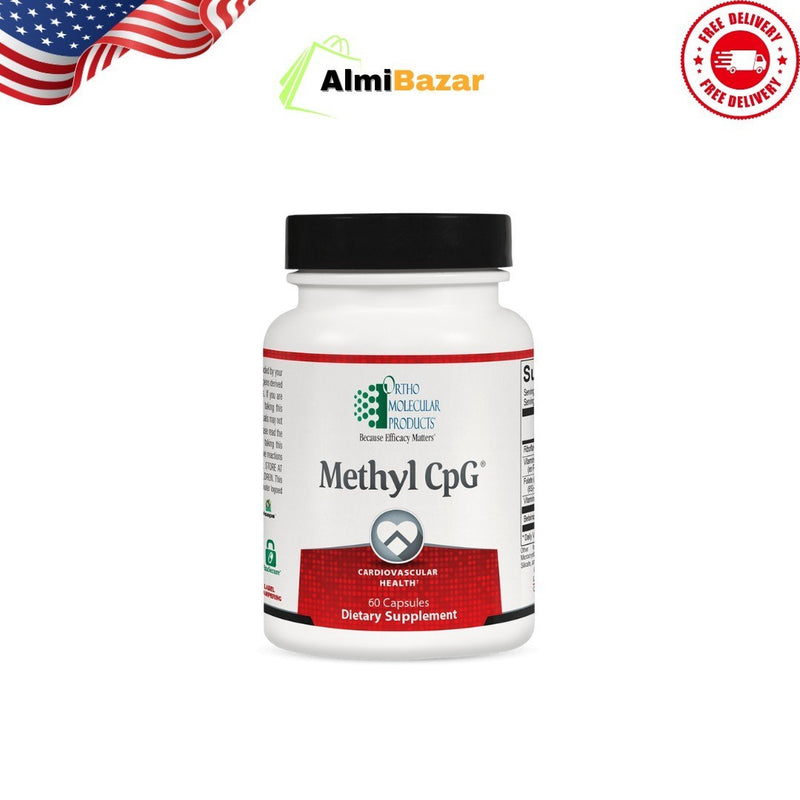 Ortho Molecular Products Methyl CpG 60 Capsules