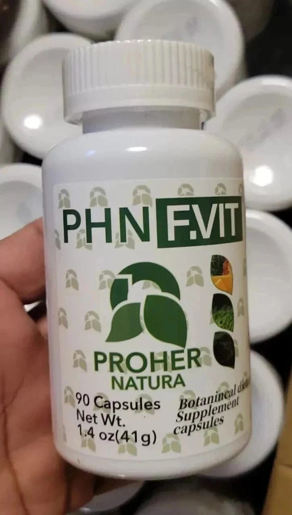 PROHER NATURA PHN Figure F VIT 100% NATURAL QUEMADOR DE GRASA 90 Capsules