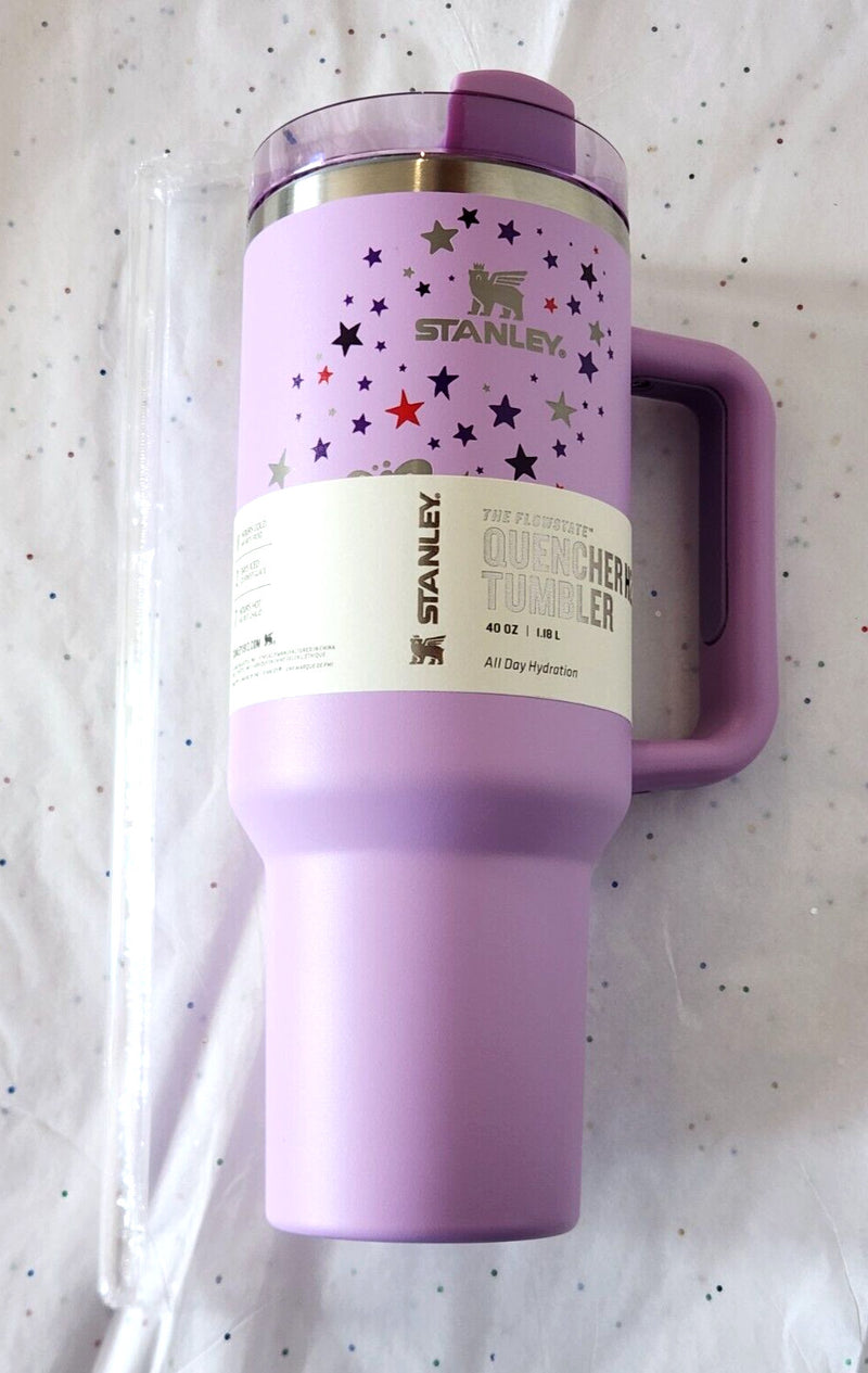 STANLEY PURPLE w/ STARS TUMBLER 40oz