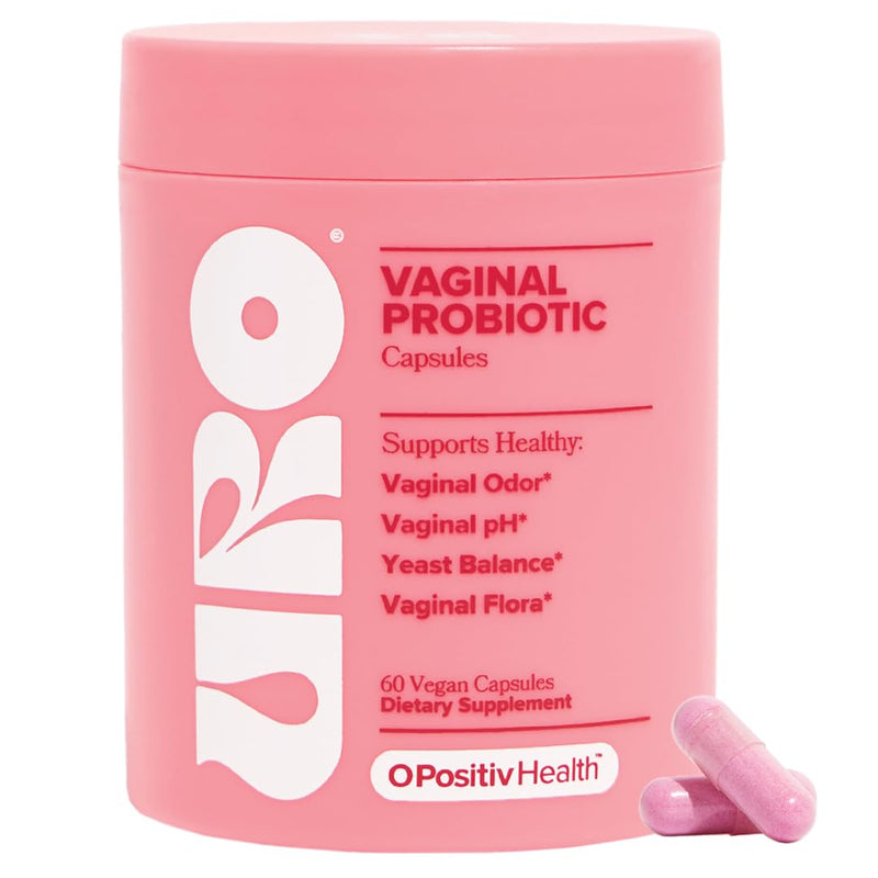 URO pH Balance Vaginal Probiotics - 60 Capsules