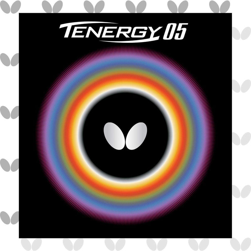 Butterfly Tenergy 05 Table Tennis Rubber  2.1 mm | Red  Professional Table Tennis Rubber