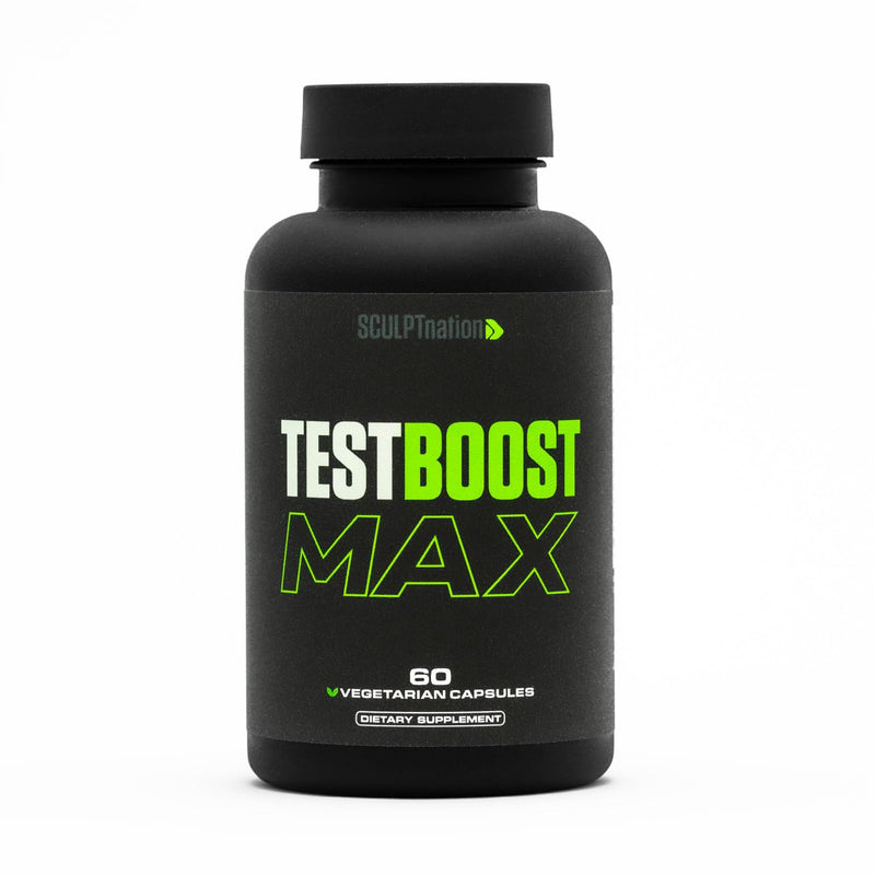TEST BOOST Max Sculptnation 2.0 Testosterone Build Muscle Men Fat weight Loss  60 capsules
