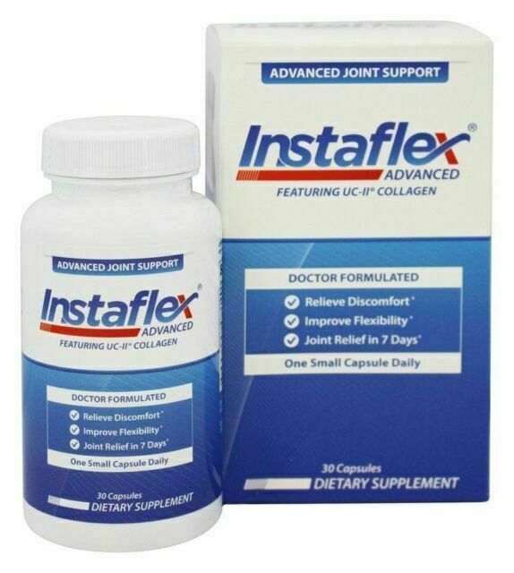 Instaflex Advanced Joint Support Supplement - Turmeric, Resveratrol, Boswellia Serrata Extract, BioPerine, UC-II Collagen- 30 Count