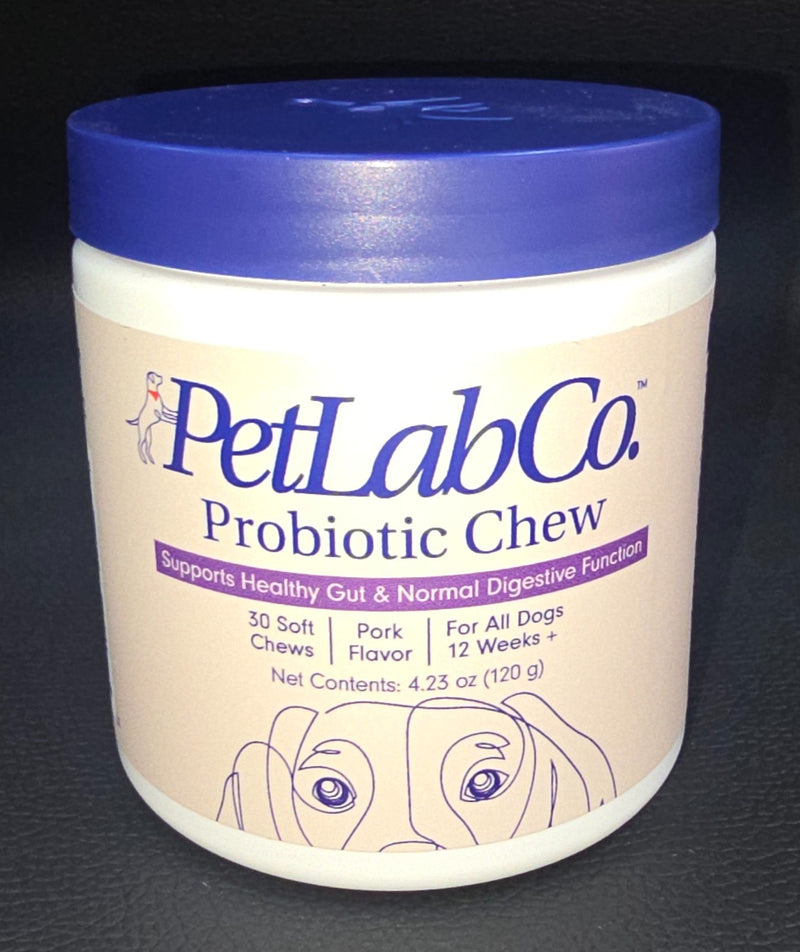 PetLab Co. Probiotic Soft Chews for Dogs – Pork Flavor 30 CT
