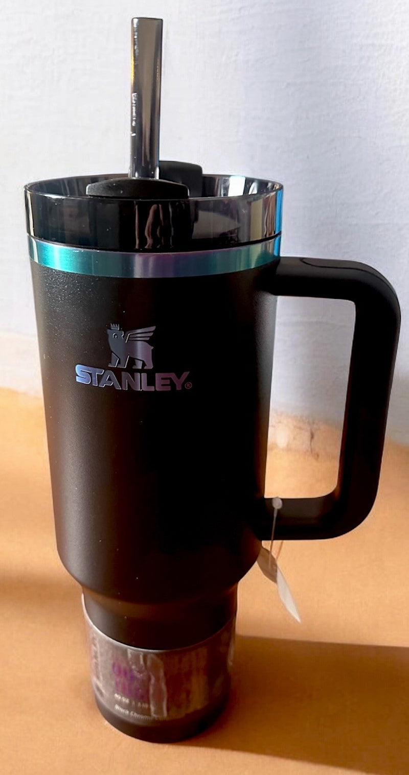 Rare Stanley 40oz Black Chroma The Flowstate Quencher H2.0 Tumbler NI