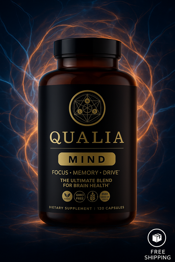Qualia Mind Focus Memory Drive Supplement Sealed Unopened 120 Capsules