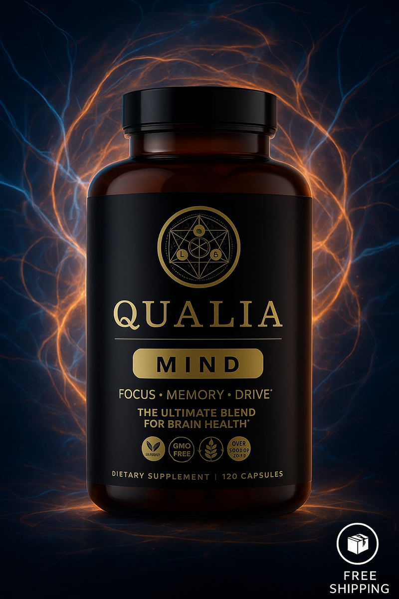 Qualia Mind Focus Memory Drive Supplement Sealed Unopened 120 Capsules