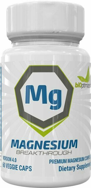BiOptimizers Magnesium Breakthrough Supplement 4.0 - 60 Capsules