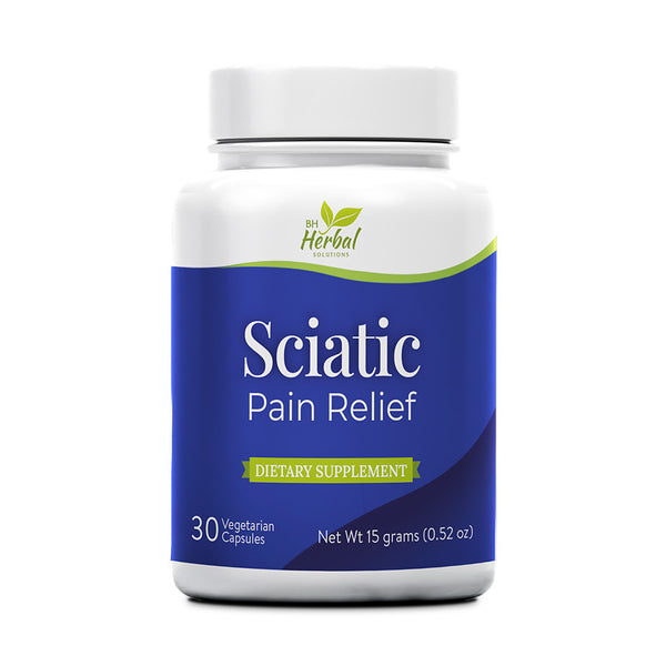 Sciatic Relief - Natural Sciatica Nerve Supplement - Herbal Sciatica Relief
