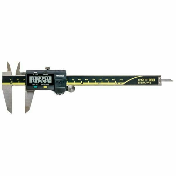 Mitutoyo 500-196-30 Digimatic 0-6 inch Digital Vernier Caliper Absolute AOS   6 inches