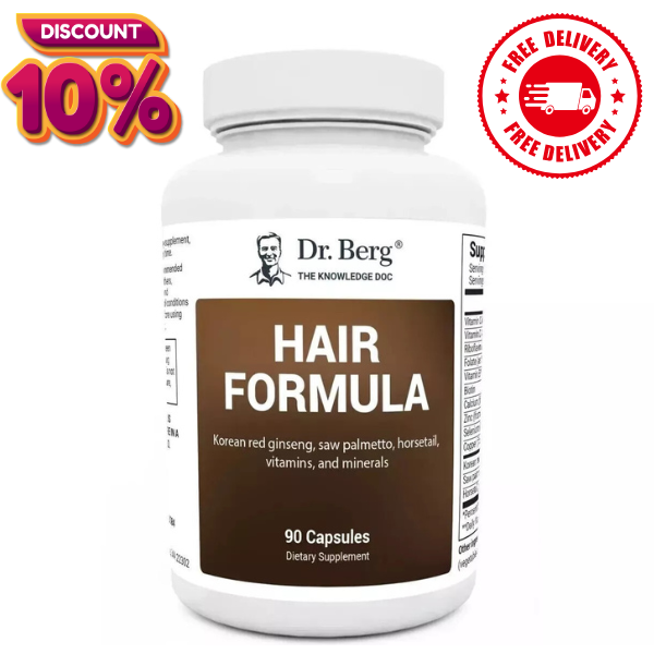 Dr. Berg All-In-One Vitamins for Hair, Skin, & Nails - Advanced Formula with ...