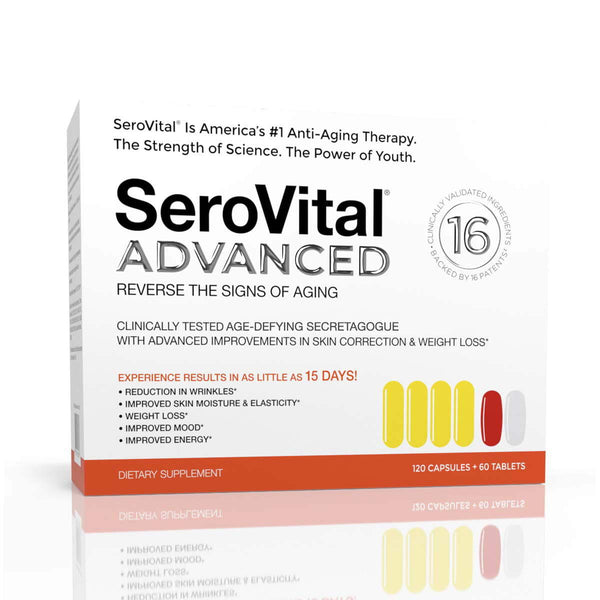 SeroVital Advanced 120 Caps  Day Dietary Supplement