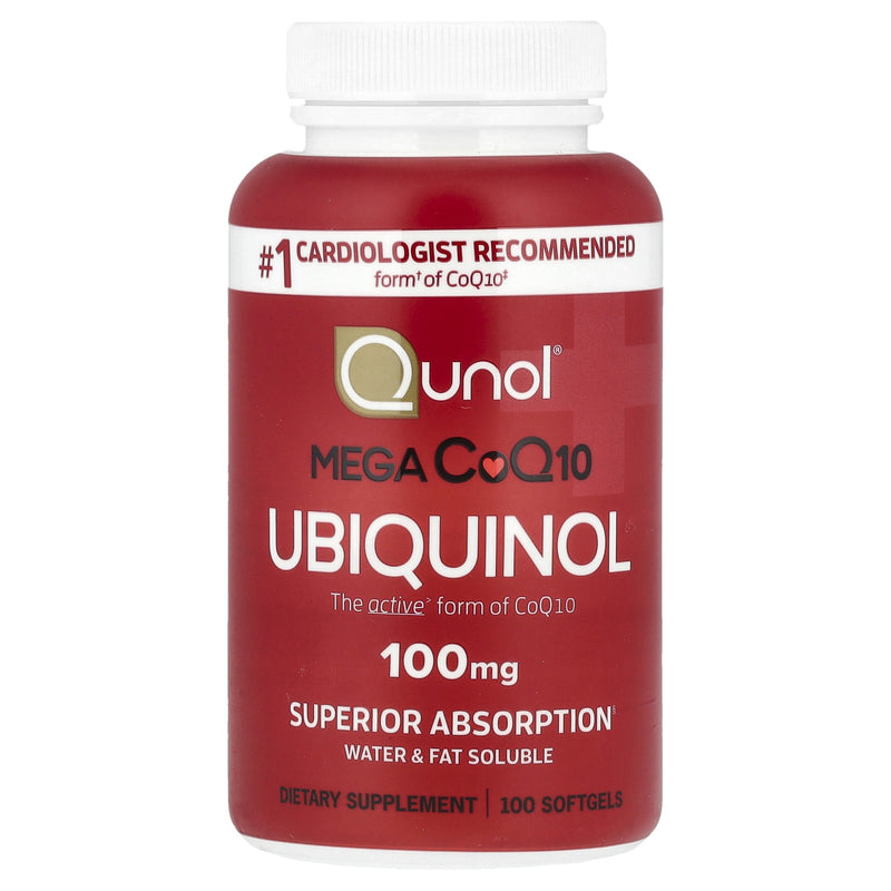 Mega CoQ10 Ubiquinol, 100 Softgels