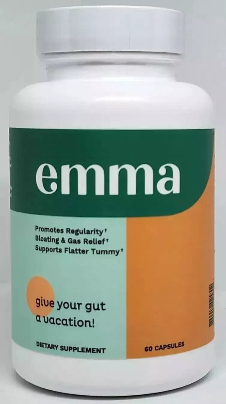 Emma Relief Supplement Konsciens Keto for Gut Bloating 60 Capsules