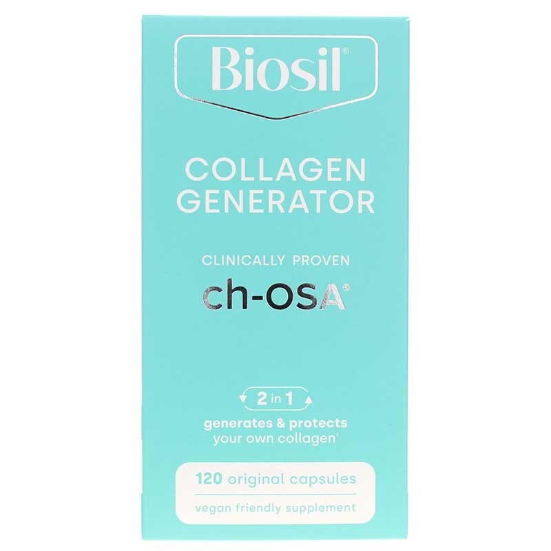 Biosil Collagen Generator with ch-OSA help generate collagen 120 Capsules