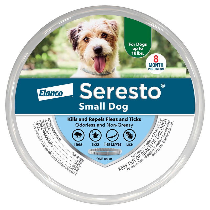 Seresto by Elanco Large Dog Flea & Tick Treatment 8mth Prevention Collar 18 Lbs+