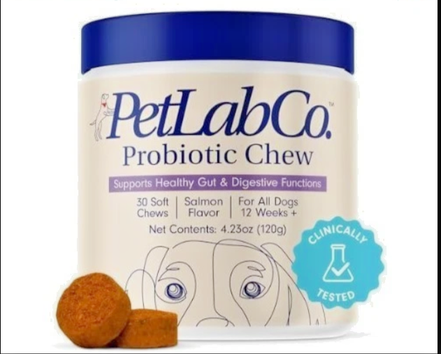 New-PetLabCo. Probiotic Chew Probiotics For Salmon Flavor 30 Soft Chews 120g
