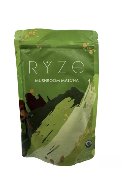 Organic Ryze MUSHROOM MATCHA COFFEE NWT 180g- 30 Servings Instant Coffee 6.34 Ounce